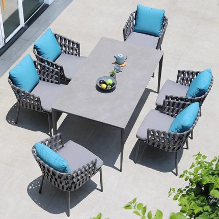 Discover innovative designs in outdoor dining furniture.