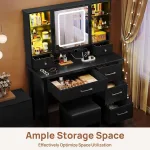 Wall-Mounted Folding Dressing Table​