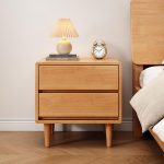 Contemporary Minimalist Solid Wood Nightstand – Wholesale for Retailers
