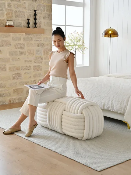 Enhance your space with the timeless appeal of solid wood stools.