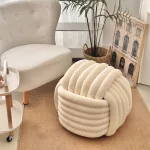 Solid wood stools provide both sturdiness and elegance to any seating arrangement.