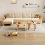 Embrace Scandinavian tranquility with this Nordic wooden bed.