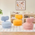 Solid wood stools provide both sturdiness and elegance to any seating arrangement.