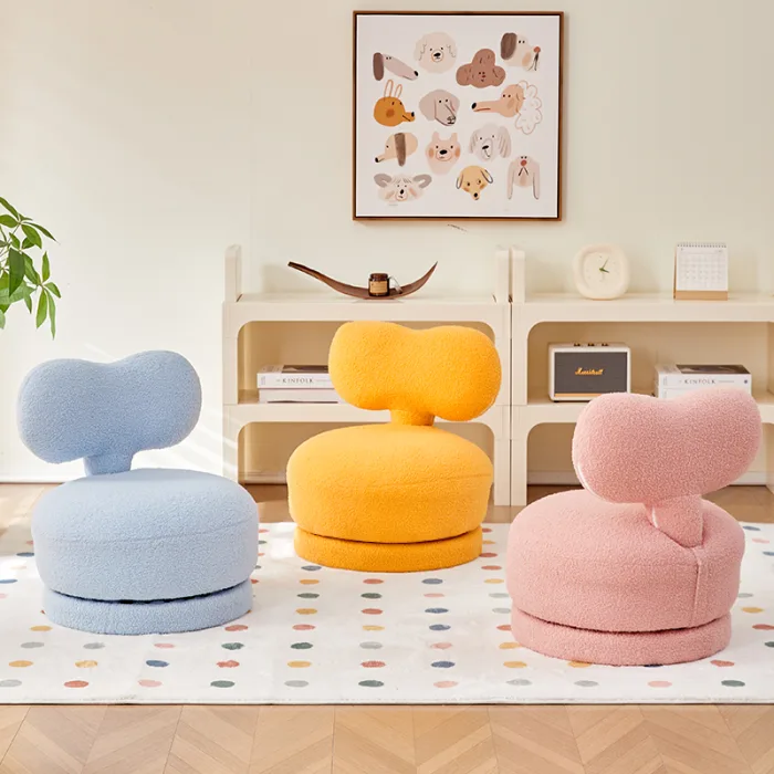 Solid wood stools provide both sturdiness and elegance to any seating arrangement.