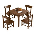 Durable Solid Wood Scandinavian Desk for Professional Workspaces