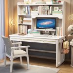 Durable Solid Wood Scandinavian Desk for Professional Workspaces