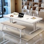 Eco-Friendly Solid Wood Scandinavian Desk for Home and Office Use