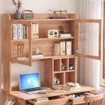 Elegant Ash Wood Desk with Minimalist Design for Modern Interiors