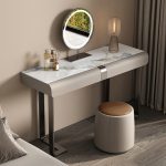 Elegant Modern Minimalist Luxury Vanity Table for Bedroom