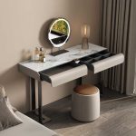 Elegant Modern Minimalist Luxury Vanity Table for Bedroom