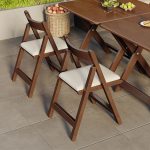 Elegant Nordic Design Solid Wood Backrest Chair 