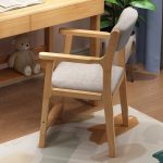 Elegant Nordic Design Solid Wood Backrest Chair