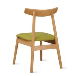 Elegant Nordic Solid Wood Dining Chairs for Wholesale Distribution
