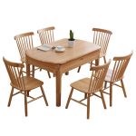 Extendable Solid Wood Dining Table – Scandinavian Design for B2B Wholesale Distribution