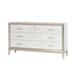 French-inspired Light Luxury Storage Cabinet with Classic Detailing