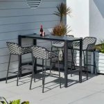Create an outdoor oasis with versatile dining solutions.