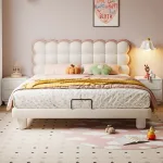 Fun Cartoon Solid Wood Bed for Children