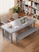 High-Quality Solid Wood Scandinavian Desk for Versatile Workspace Use