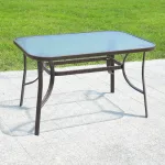 Enjoy meals outdoors with design-forward furniture.