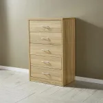 Enjoy seamless style with integrated drawer storage cabinets.
