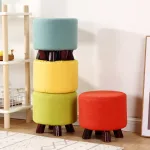 Enhance your space with the timeless appeal of solid wood stools.