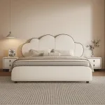 Luxury Upholstered Bed for Modern and Minimalist Bedrooms