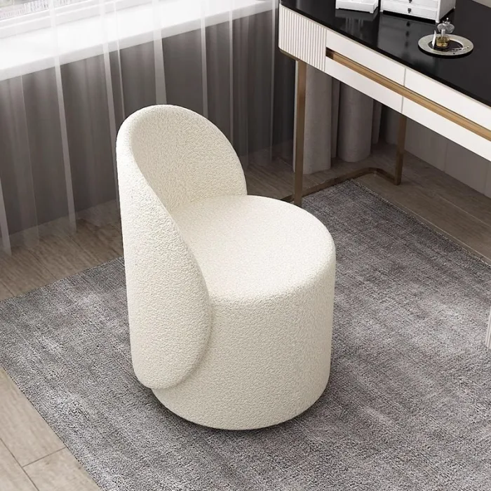 Solid wood stools offer classic design with modern utility.