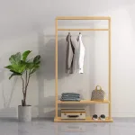Modern Wooden Coat Rack - Space-Saving Storage Solution for Home & Office