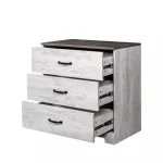 The Nordic modern bedside table is a fusion of aesthetics and function.