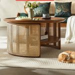 Modern Minimalist Nordic Style Solid Wood Coffee Table