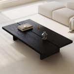 Modern Minimalist Nordic Style Solid Wood Coffee Table