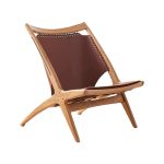 Scandinavian-Inspired Ash Armchair​​