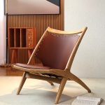 Scandinavian-Inspired Ash Armchair​​