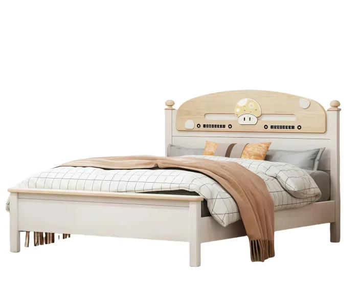 Modern Kids Bed with Safety Rails​​