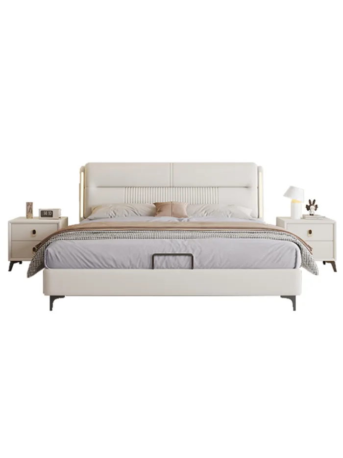 Modern Minimalist Upholstered Bed for Contemporary Bedrooms