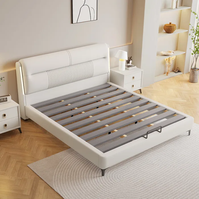 Modern Minimalist Upholstered Bed for Contemporary Bedrooms