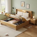 White Ash Wood Twin Bed – Compact and Durable