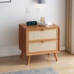 Modern Nordic Solid Wood Nightstand – Wholesale for International Markets