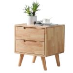 Modern Nordic Style Solid Wood Nightstand – Wholesale Ready for Global Markets