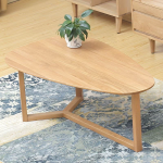 Modern Scandinavian Coffee Table Made of Solid Wood