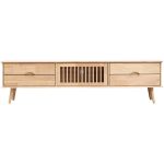 Modern Scandinavian Solid Wood Coffee Table for Cozy Home Interiors