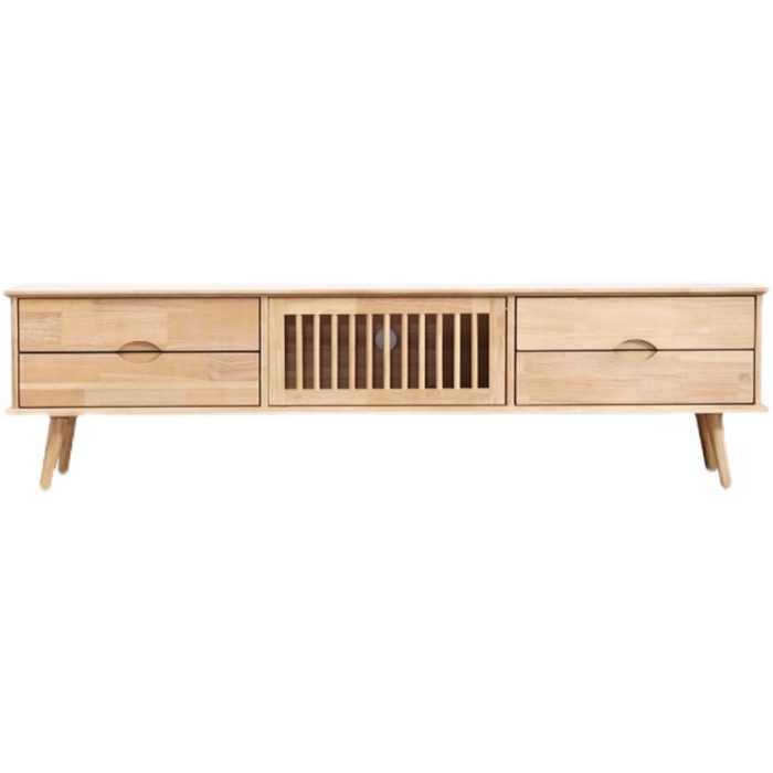 Modern Scandinavian Solid Wood Coffee Table for Cozy Home Interiors