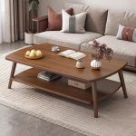 Modern Scandinavian Wooden Coffee Table for Wholesale