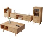 Nordic TV cabinets combine natural elements with modern design for an exquisite look.