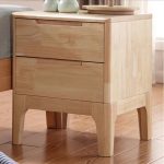 Modern Solid Wood Nightstand – Nordic Minimalist Design for Wholesale Markets