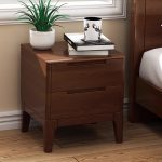 Modern Solid Wood Nightstand – Nordic Minimalist Design for Wholesale Markets
