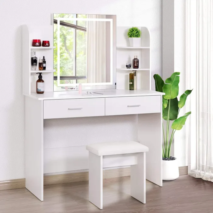 ​Gothic Arched Mirror Vanity Set​​