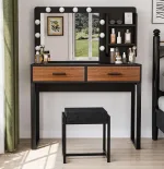 Commercial-grade vanity tables