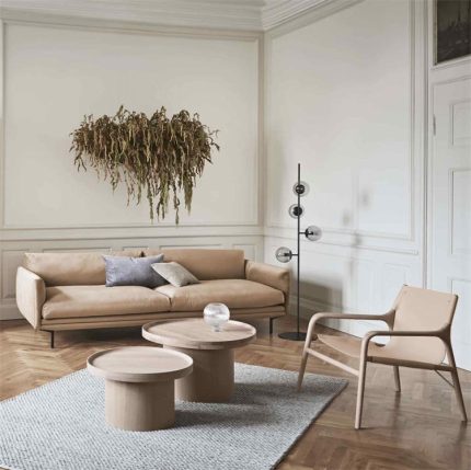 Nordic Minimalist Solid Wood Coffee Table for Wholesale Distribution