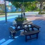 Discover innovative designs in outdoor dining furniture.
